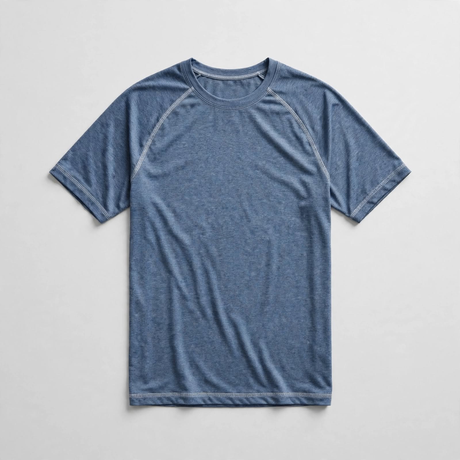 Gym Raglan Sleeve Shirt – Contrast Stitch Design